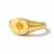 Capture the warmth of the sun and the guidance of the stars. This exquisite Celestial Starburst Signet Ring is a modern...