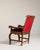 19th Century Voltaire Oak Armchair with Velvet Upholstery, Antique, France, 19th Century For Sale - Image 5 of 12