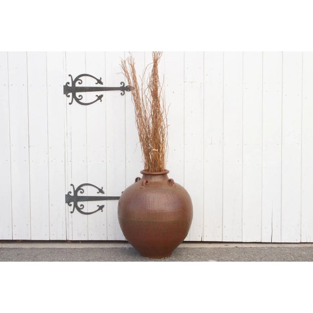 Large Mayanmar Terracotta Pot For Sale - Image 9 of 10