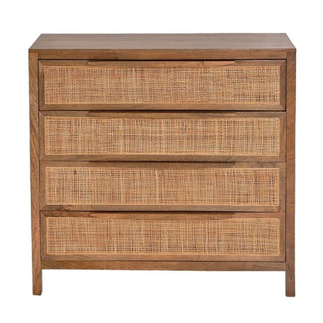 Eldridge Wood Chest With Four Drawers by Loomlan For Sale - Image 4 of 6