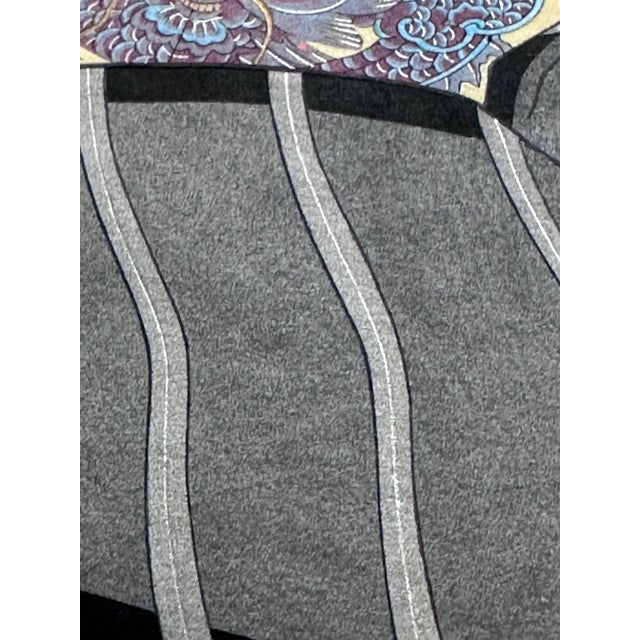 Japonisme Mid 20th Century Japanese Woodblock Print Le Mandarin Aux Lunettes by Paul Jacoulet For Sale - Image 3 of 12