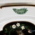 1990s Lynn Chase Porcelain Jaguar Jungle 14" Octagonal Serving Platter With Gold Trim For Sale In Cincinnati - Image 6 of 14