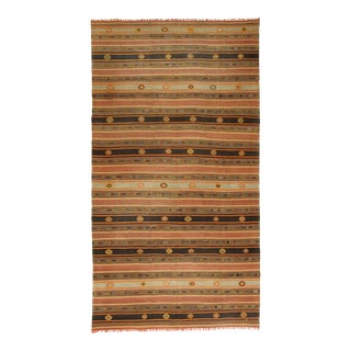 Vintage Turkish Handwoven Kilim, 6ft 3in X 11ft 7in For Sale