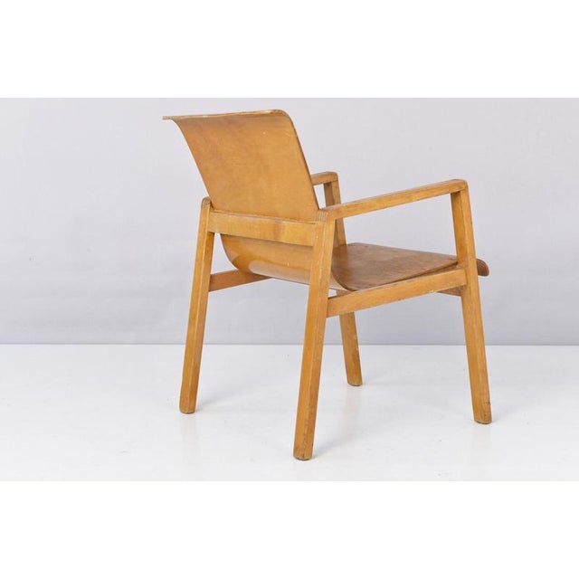 Vintage Finnish 51/403 Armchair by Alvar Aalto for Artek, 1932 For Sale - Image 5 of 12