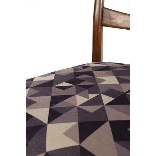 Purple Fabric Chairs, Set of 2 For Sale - Image 11 of 14