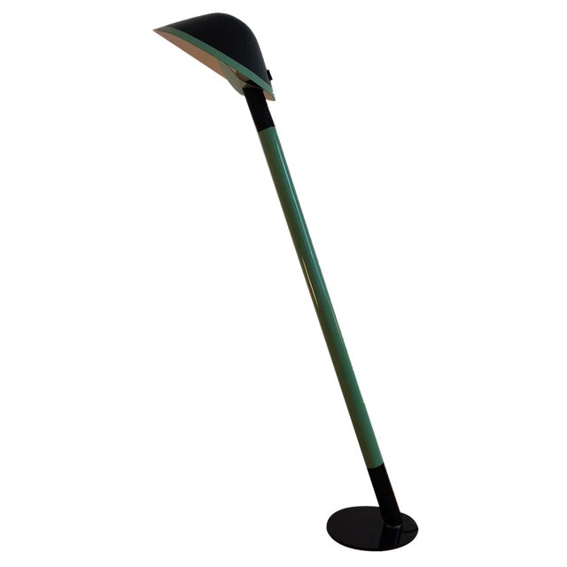 Lacquered Vinyl Floor Lamp, France, 1970 For Sale