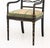 Late 20th Century Regency Style Gilt and Ebonized Side Chair For Sale - Image 5 of 7