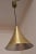 Vintage Ceiling Lamp with Funnel-Shaped Aluminum Shade, 1970s For Sale - Image 6 of 7