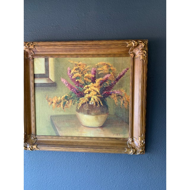 Arva Ford Antique Early American Texas Plein Air Impressionist Oil Painting For Sale - Image 10 of 18