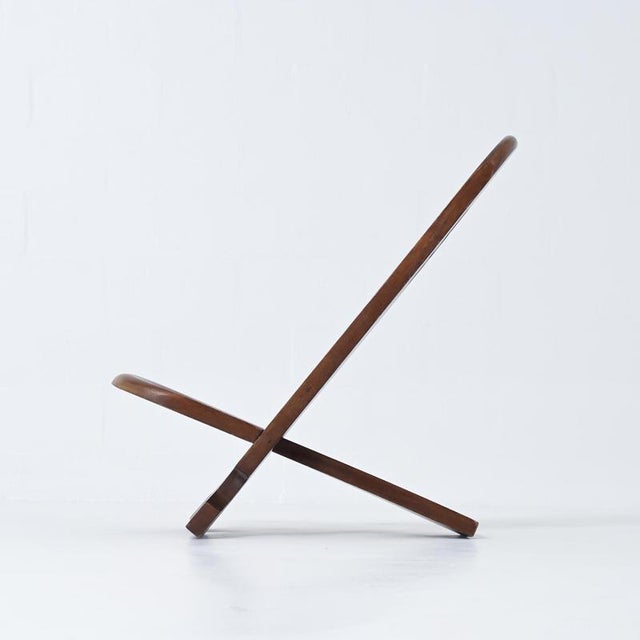 Brown Rustic Wooden African Chair, 1970s For Sale - Image 8 of 18