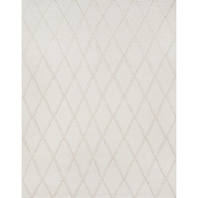 Textile Erin Gates by Momeni Langdon Spring Beige Hand Woven Wool Area Rug - 5′ × 8′ For Sale - Image 7 of 7