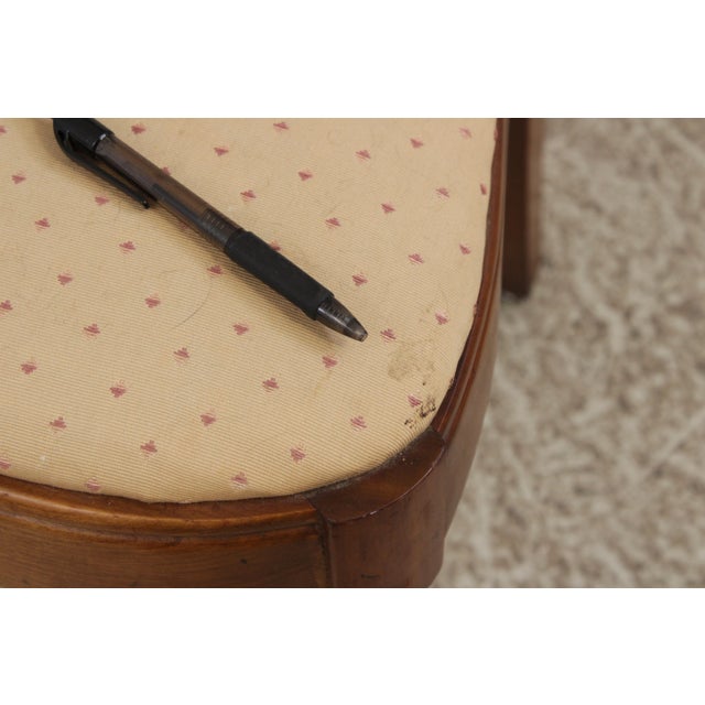 Set of 6 Stickley Cherry Cane Back Dining Chairs For Sale - Image 15 of 18