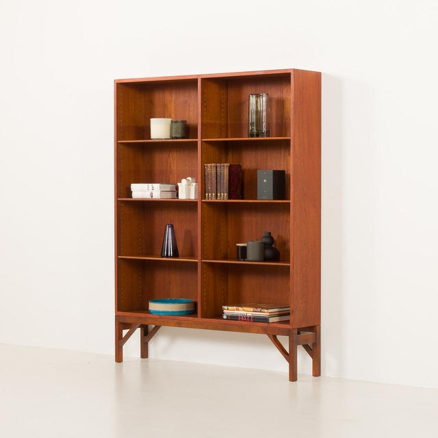 Mid-Century Modern China Series Teak Bookcase by Børge Mogensen for C. M. Madsen, Denmark, 1960s For Sale - Image 3 of 12