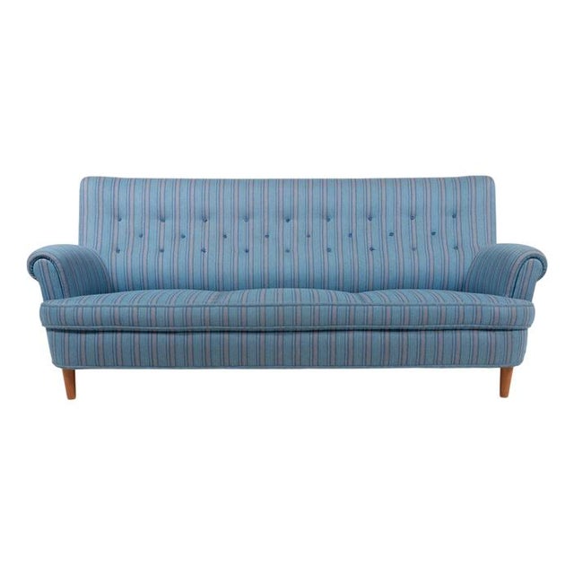 Home Evening Sofa by Carl Malmsten & O.H. Sjögren For Sale - Image 12 of 12