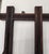 Antique Arts & Crafts Wall Coat Rack With Mirror and Hooks For Sale - Image 10 of 17