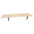 Andrianna Shamaris White Washed Live Edge Teak Wood Coffee Table or Bench For Sale - Image 15 of 18