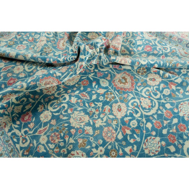 Antique Hand-Knotted Rug, 1920s For Sale - Image 10 of 12