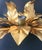 Hollywood Regency Florentine Flower-Shaped Gilt Flush Mount from Hans Kögl, Italy, 1960s For Sale - Image 14 of 18