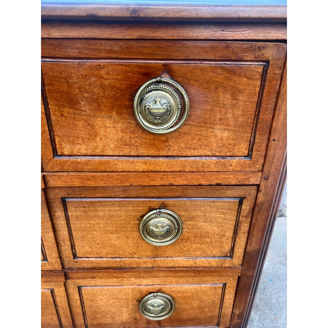 French 18th Century Louis XVI Walnut Château Period Chest of Drawers For Sale - Image 10 of 12