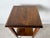 Vintage Traditional Walnut Two-Tier Side Table With Turned Legs For Sale In Miami - Image 6 of 12