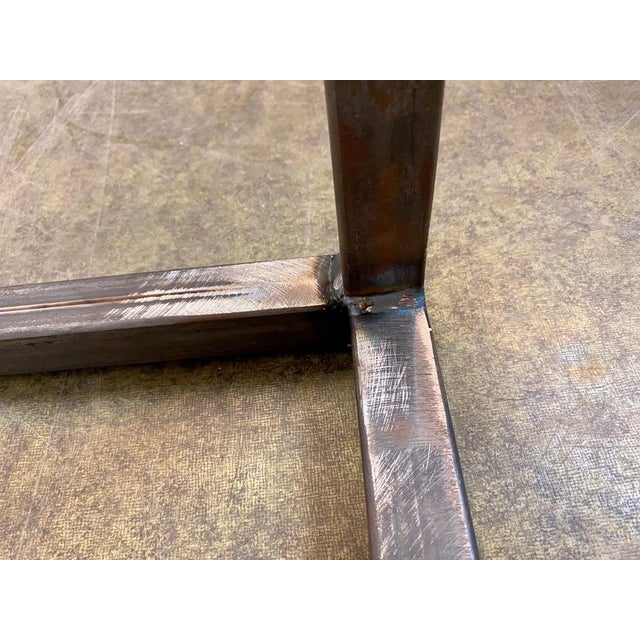 Large Handmade Coffee Table in Glass and Aluminum For Sale - Image 18 of 18