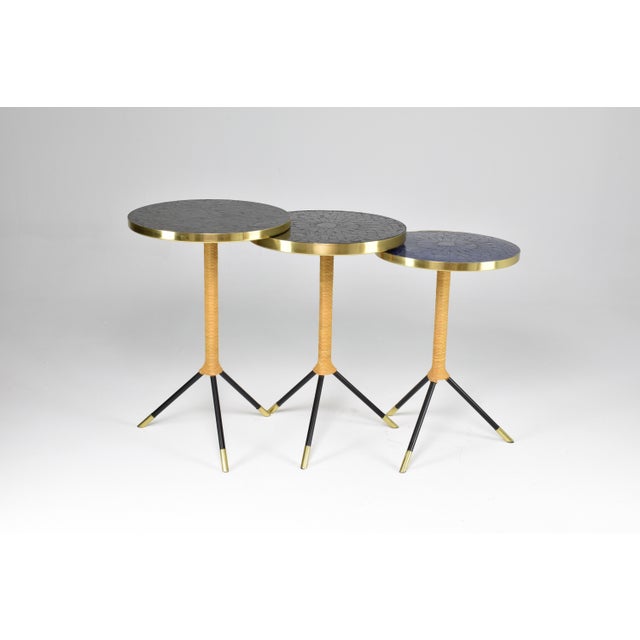 Weaving artistry from various elements. The Taly-M tables are designed and handcrafted at our atelier with an intricate...