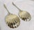 Antique Victorian Sterling Silver Serving Spoons from Mappin & Webb, 1887, Set of 2 For Sale - Image 4 of 13
