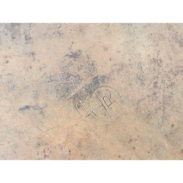 Roycroft Arts & Crafts Copper Charger – Hand‑Hammered, Mission Era 1900s For Sale - Image 9 of 17