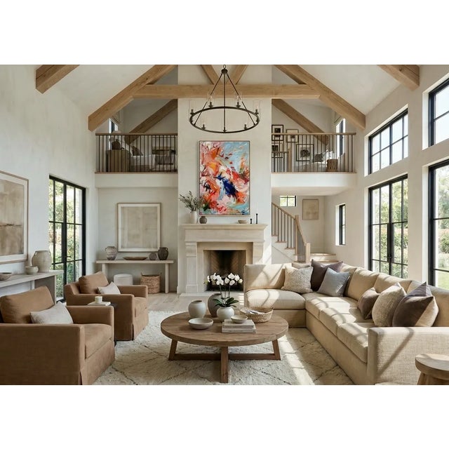 Add color and inspiration to your space with "Dream Big" by acclaimed French artist Emily Starck. This vibrant, archival-...