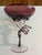 Art Deco Vintage Hand Blown Glass Italian Murano Style Candy Dish For Sale - Image 3 of 9