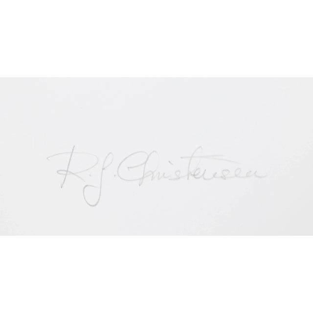 Artist: Ronald Julius Christensen, American (1923 - 1999) Title: Winter Bells Year: 1980 Medium: Lithograph, signed and...