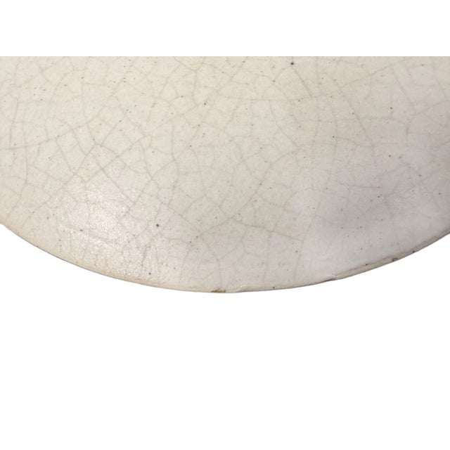 Antique 1930s Art Deco Earthenware Powder Box With Female Bust Handle - Made in Japan For Sale - Image 9 of 9