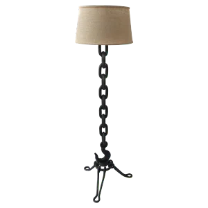 European Iron Chain Link Floor Lamp
