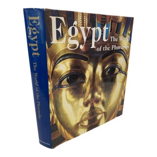 Egypt: The World of the Pharaohs Regine Schulz Hardcover Large Book 1st Ed 1998 For Sale