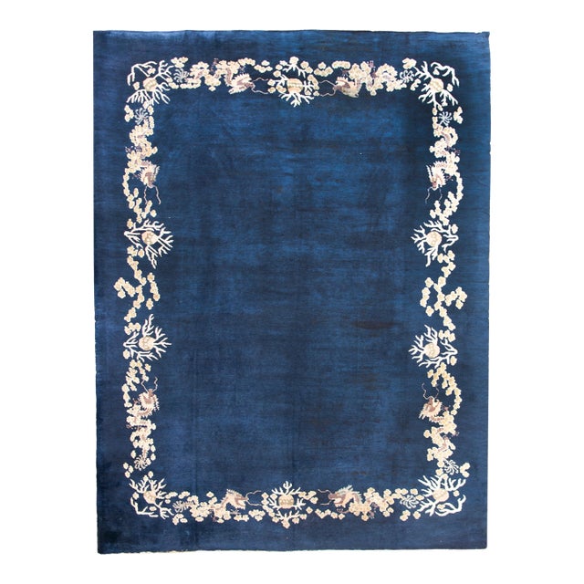 Early 20th Century Chinese Peking Rug For Sale
