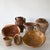 Antique Rustic Terracotta Storage Pots, 19th Century, Set of 7, in Worn conditions. Designed before 1890