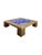"Disegno Due" table by Meccani Studio for Meccani Design. Beautiful oak coffee table with a design in the center. The...