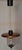 Mid-Century Modern German Hanging Lamp with Clear Relief Glass Shade, 1960s, in Very Good conditions. Designed 1960 to...