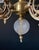 Vintage French Chandelier in Brass and Glass, 1960s For Sale - Image 10 of 16