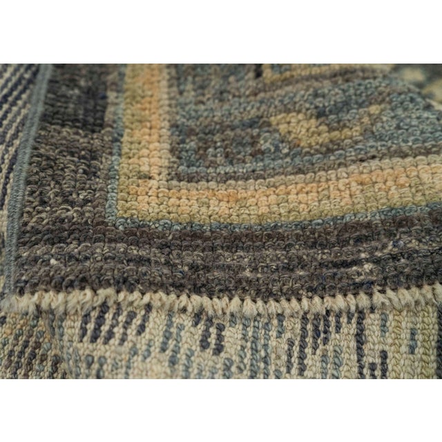 Turkish Oushak Rug 2'10" x 6'10" #20203 For Sale In Houston - Image 6 of 8