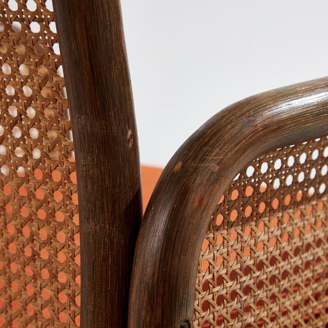 Vintage Armchair in Bamboo and Rattan, 1970s For Sale - Image 17 of 18