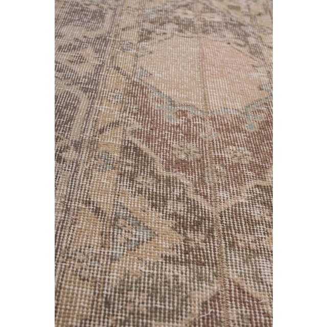 Cinnamon Mid 20th Century Vintage Turkish Stair Runner 2'1'' X 24'5'' For Sale - Image 8 of 11