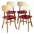 Bistro Chairs from Ton, 1960, Set of 4 For Sale