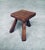 Small Tripod Oak Side Table / Stool, Belgium, 1950s For Sale - Image 15 of 15