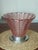 Art Deco Funnel-Shaped Vase in Blown Glass & Chrome Mount, 1920s For Sale - Image 3 of 18