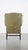 Wing Chair in Green Leather For Sale - Image 4 of 13