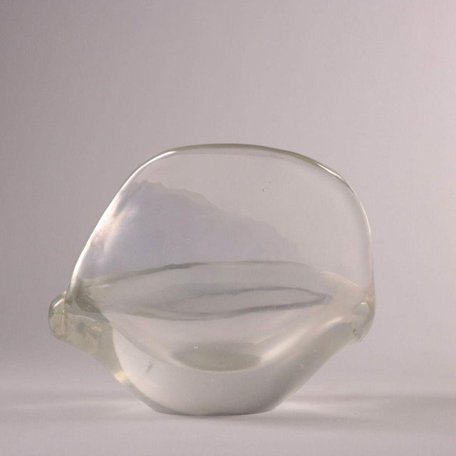 Shell Sculpture in Glass For Sale - Image 4 of 6