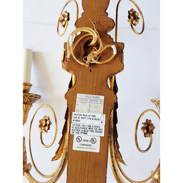 Vaughan Chillington George III Style Giltwood Wall Sconces-a Pair For Sale - Image 15 of 16
