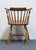 Wood Conant Ball Solid Hard Rock Maple Colonial Early American Spindle Back Dining Side Chair 3525 2111 For Sale - Image 7 of 9