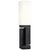Modern Kelly Wearstler by Visual Comfort Signature Nucleo 27" Table Lamp in Museum Black with Linen Shade For Sale - Image 3 of 3